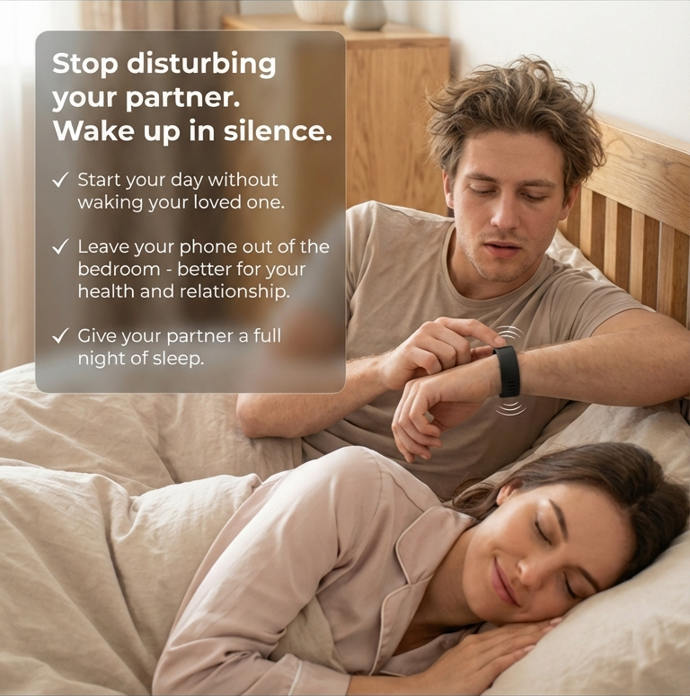 Vetra™ Silent Vibrating Alarm Bracelet